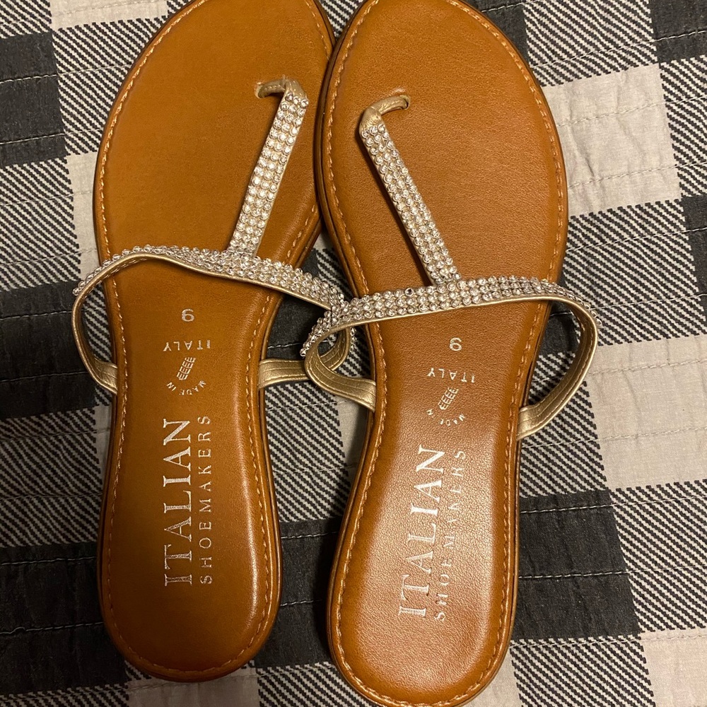 Italian Shoemakers sandals - size 9